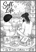 Soft Life: Create, Connect, Be Present | Coloring Page