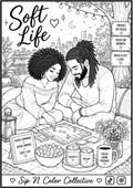 Soft Life Game Day | Printable Coloring Page